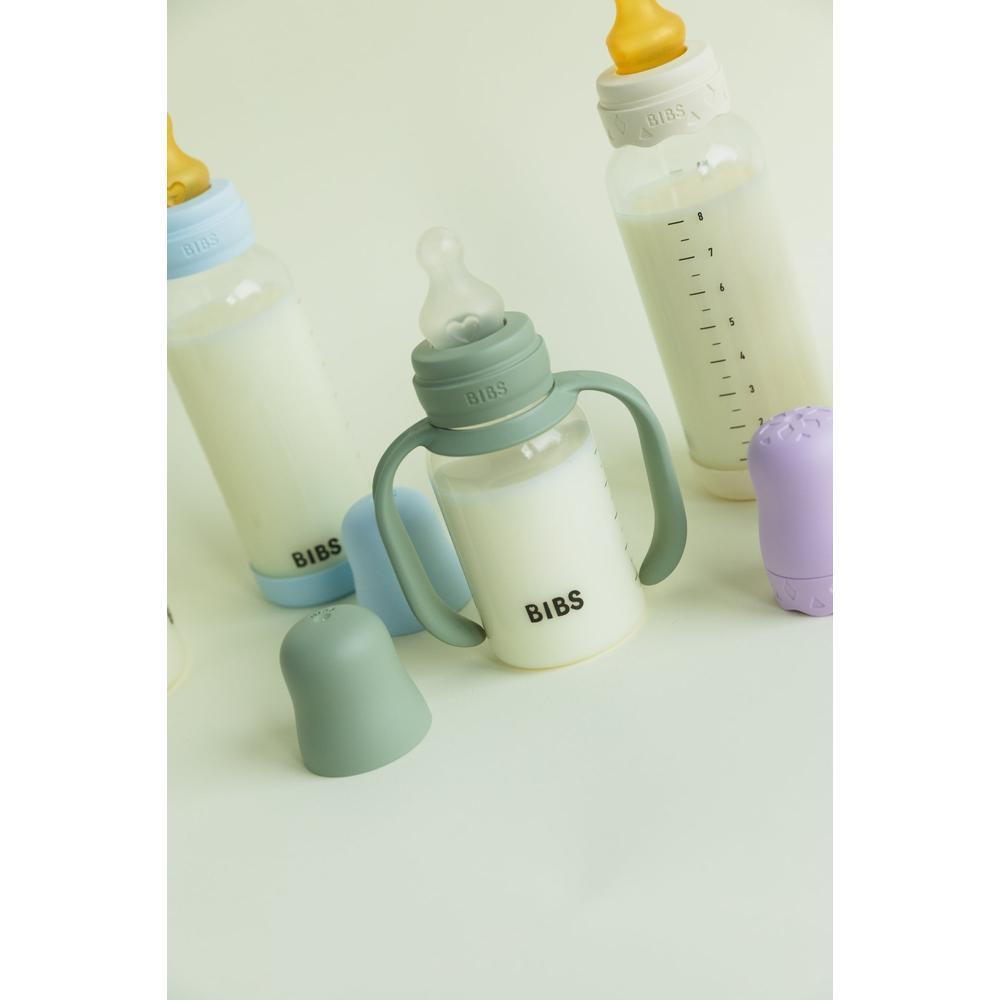 BIBS Glazen Fles - Sage-