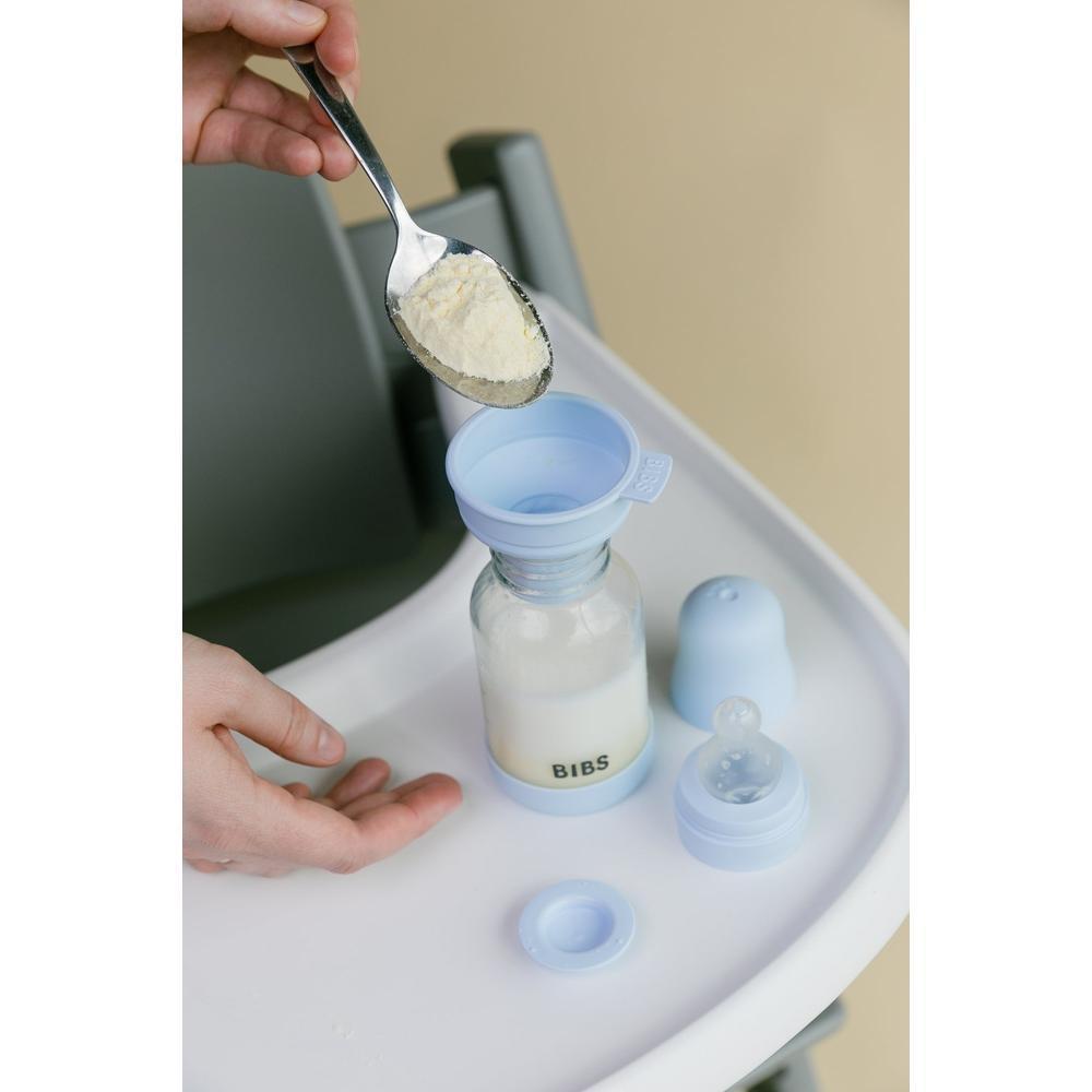 BIBS Glazen Fles - Sage-