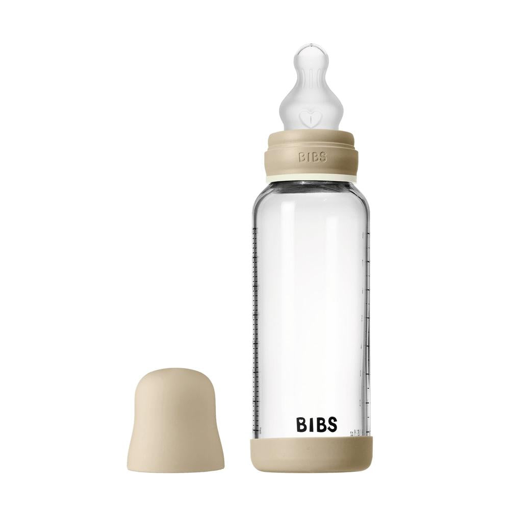 BIBS Glazen Fles - Vanilla GLOW-240ml-