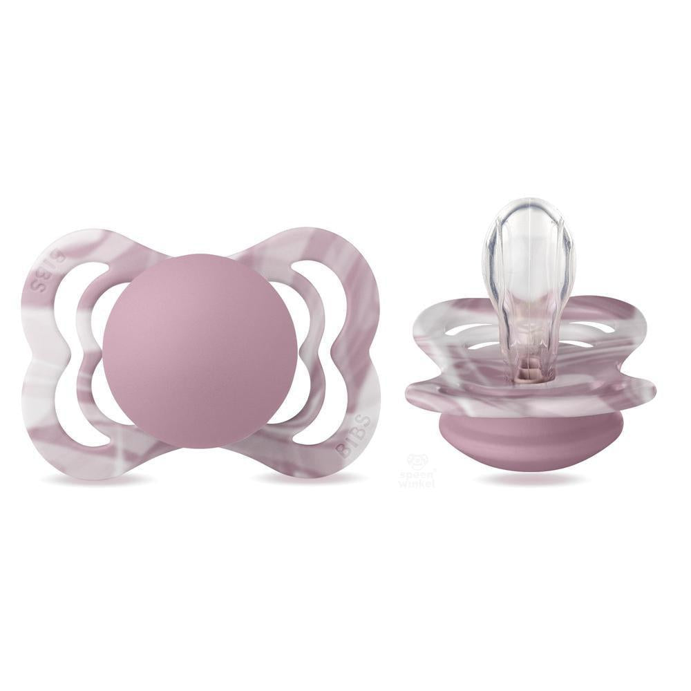 BIBS Supreme - Heather White-0-6 m-