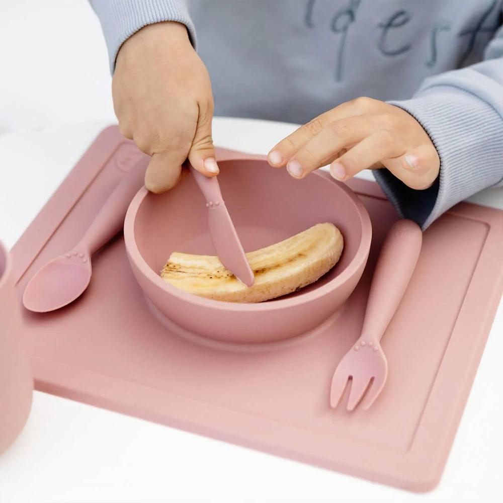 EZPZ Happy Bestek Set - Blush-