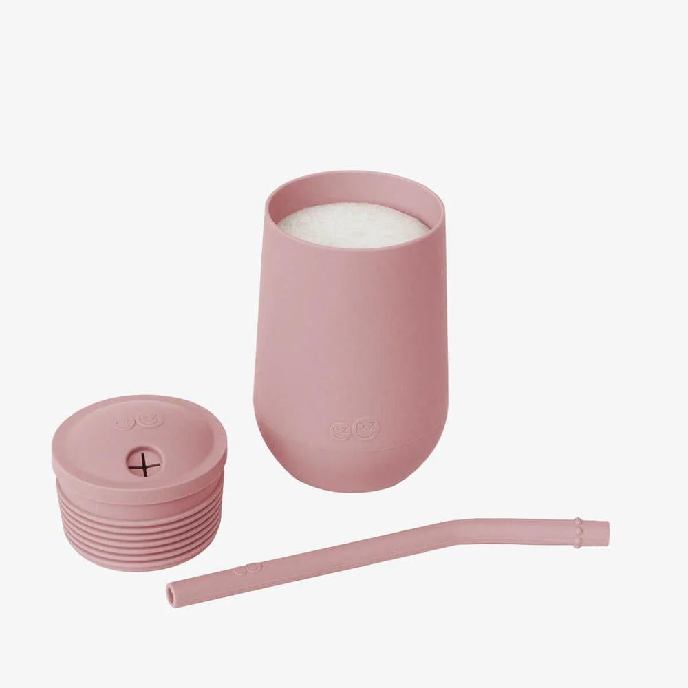 EZPZ Happy Cup + Straw Training System - Blush-