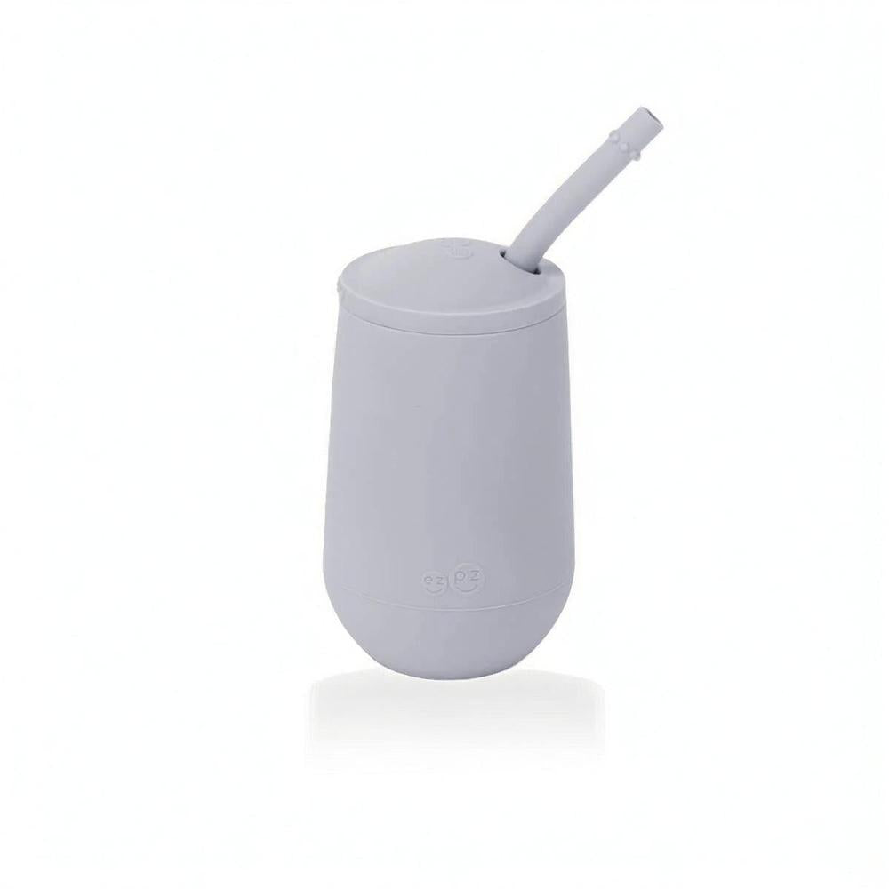 EZPZ Happy Cup + Straw Training System - Pewter-