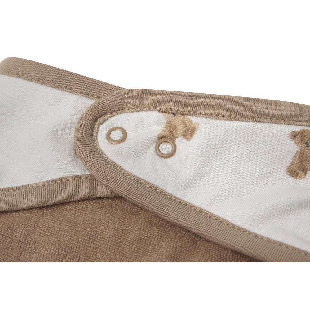 Jollein Bandana Slabbetje - Teddy Bear GOTS 2-pack-