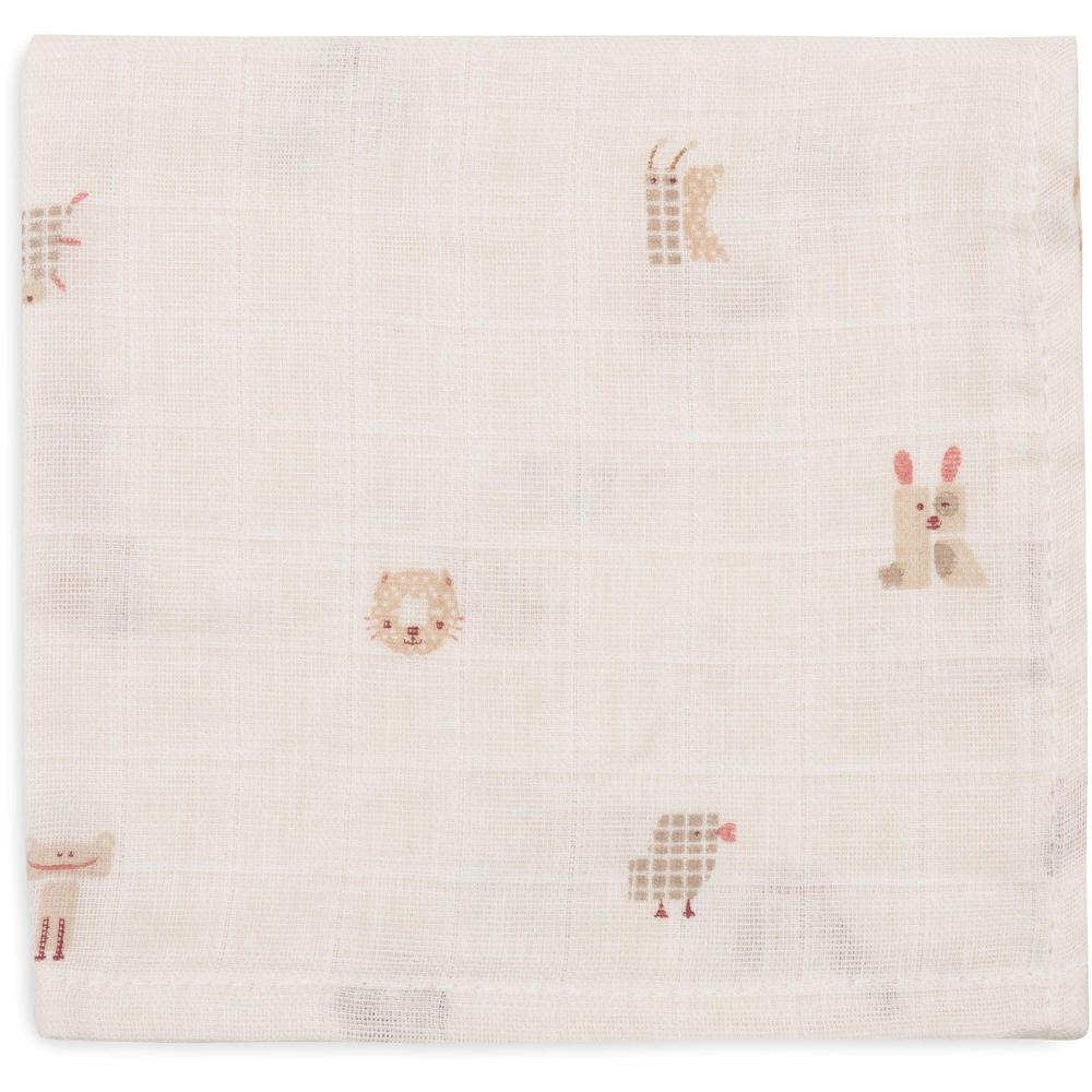 Jollein Monddoekje Hydrofiel - Animal 3-pack-