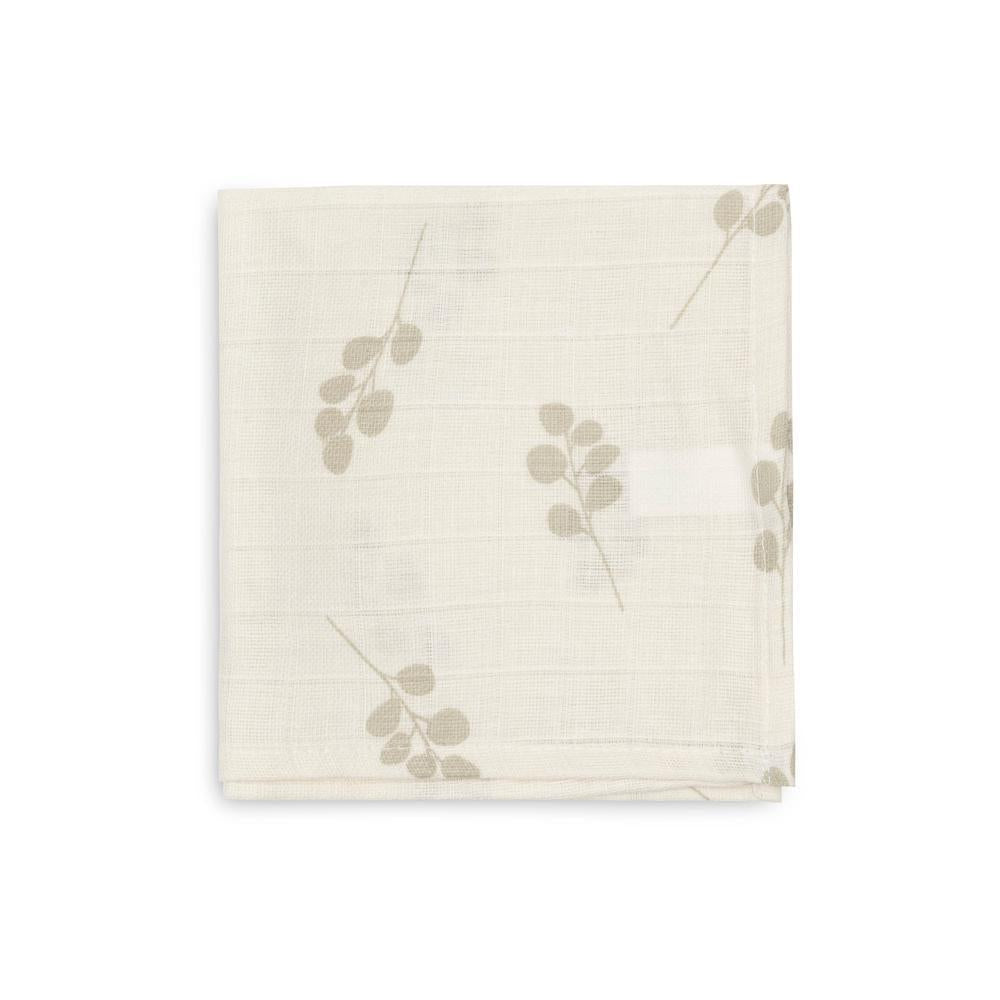 Jollein Monddoekje Hydrofiel - Twig Olive Green 3-pack-