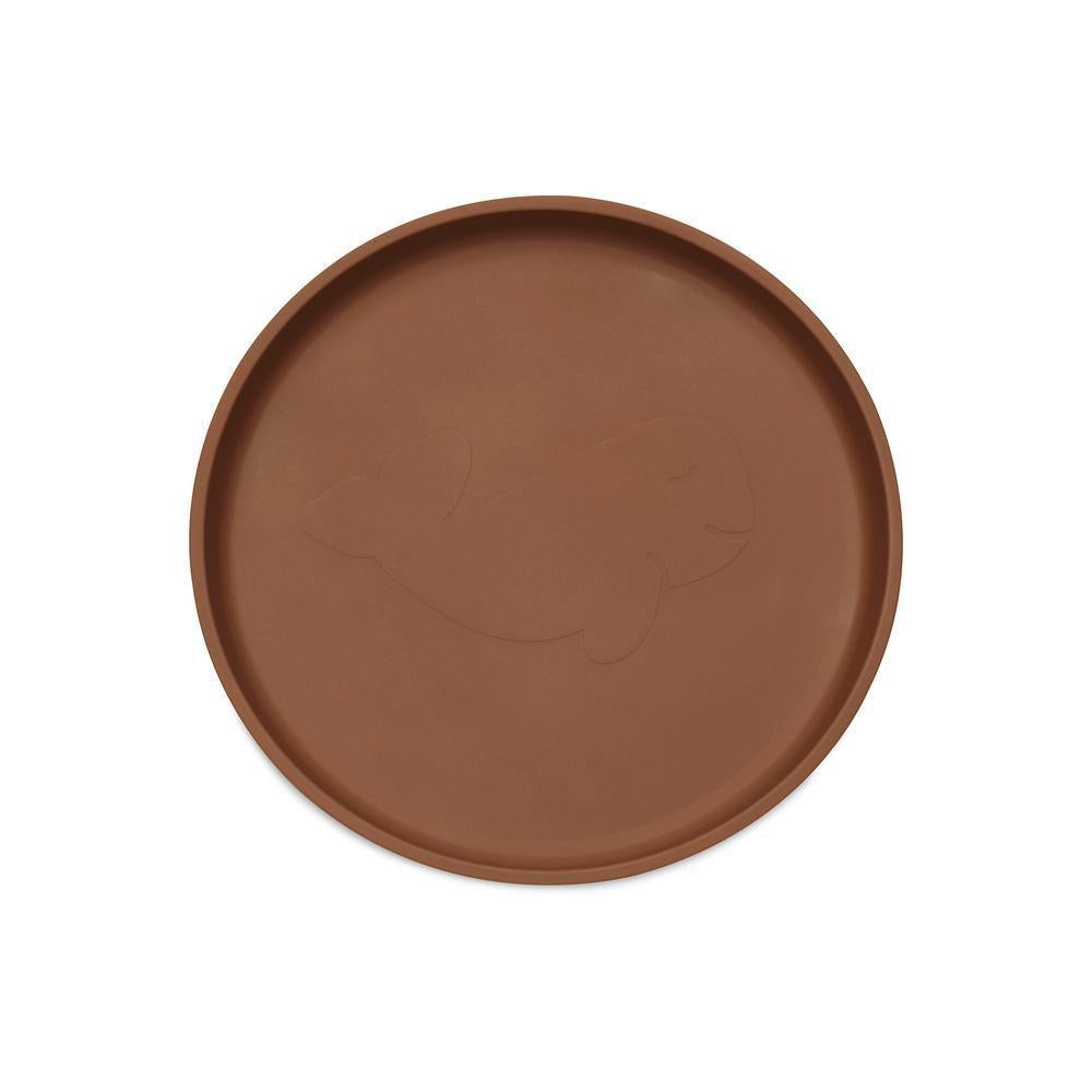 Jollein Siliconen Bordje Met Zuignap - Caramel-