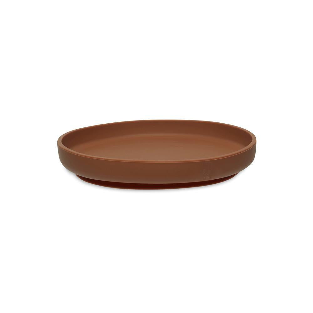 Jollein Siliconen Bordje Met Zuignap - Caramel-