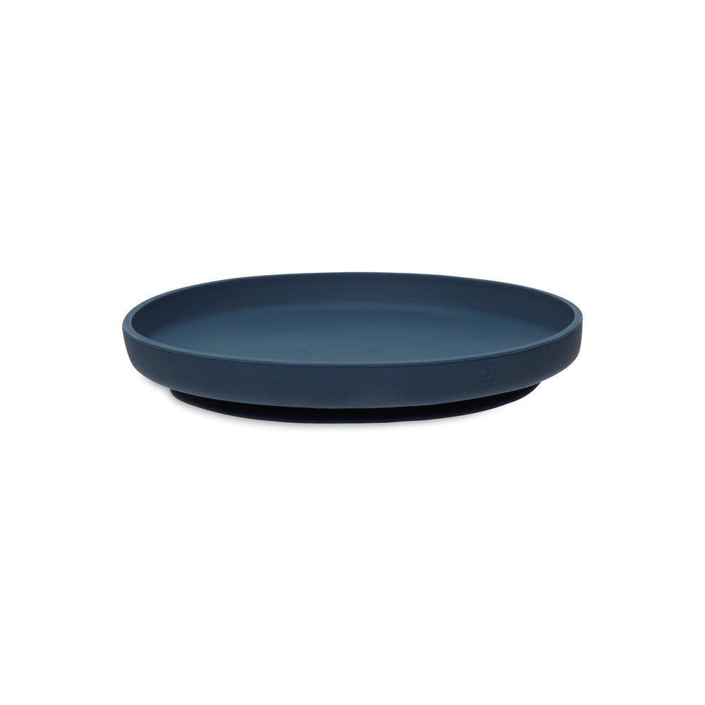 Jollein Siliconen Bordje Met Zuignap - Jeans Blue-