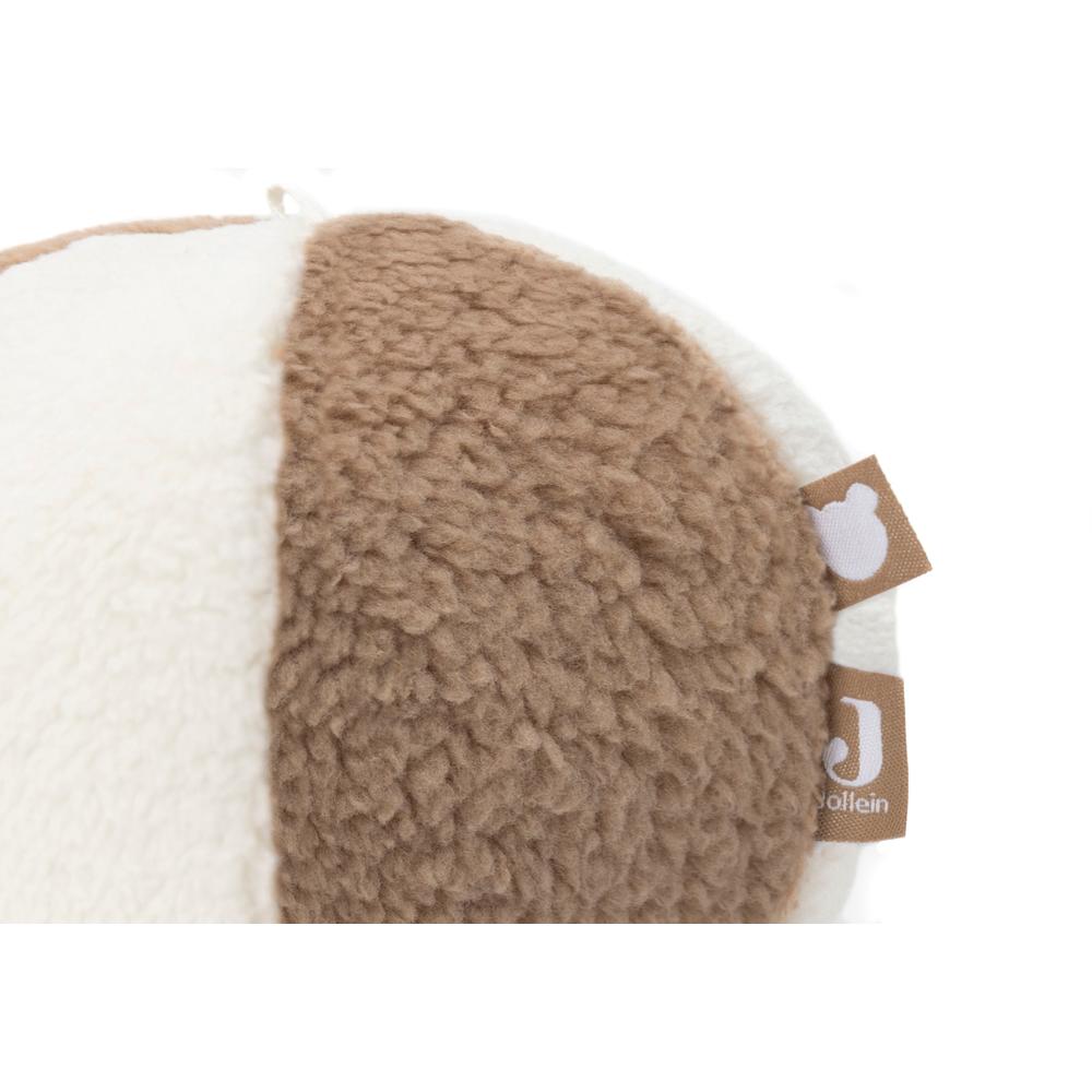 Jollein Stoffen Speelbal - Ivory/Biscuit-