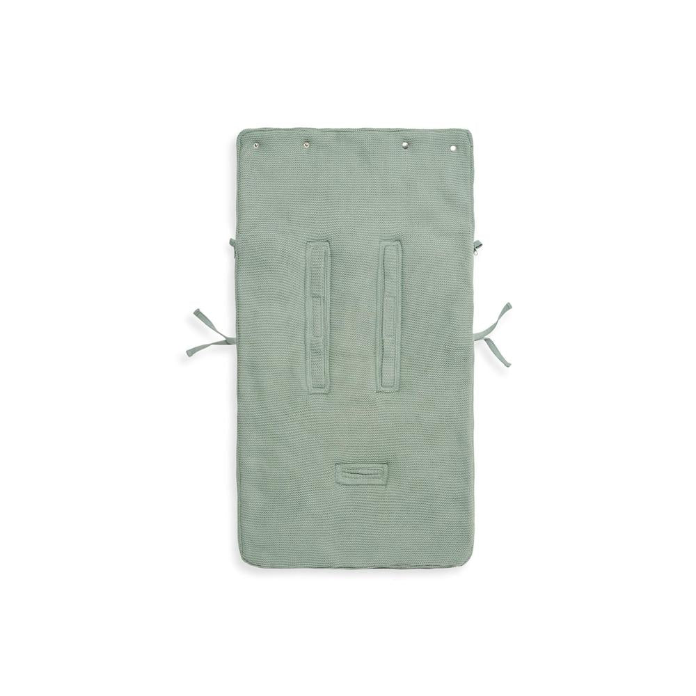 Jollein Voetenzak Basic Knit - Forest Green-