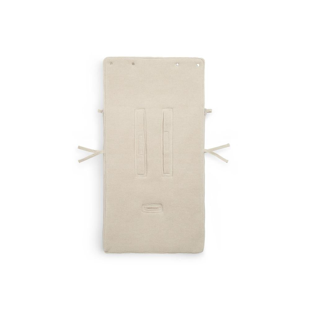 Jollein Voetenzak Basic Knit - Nougat-