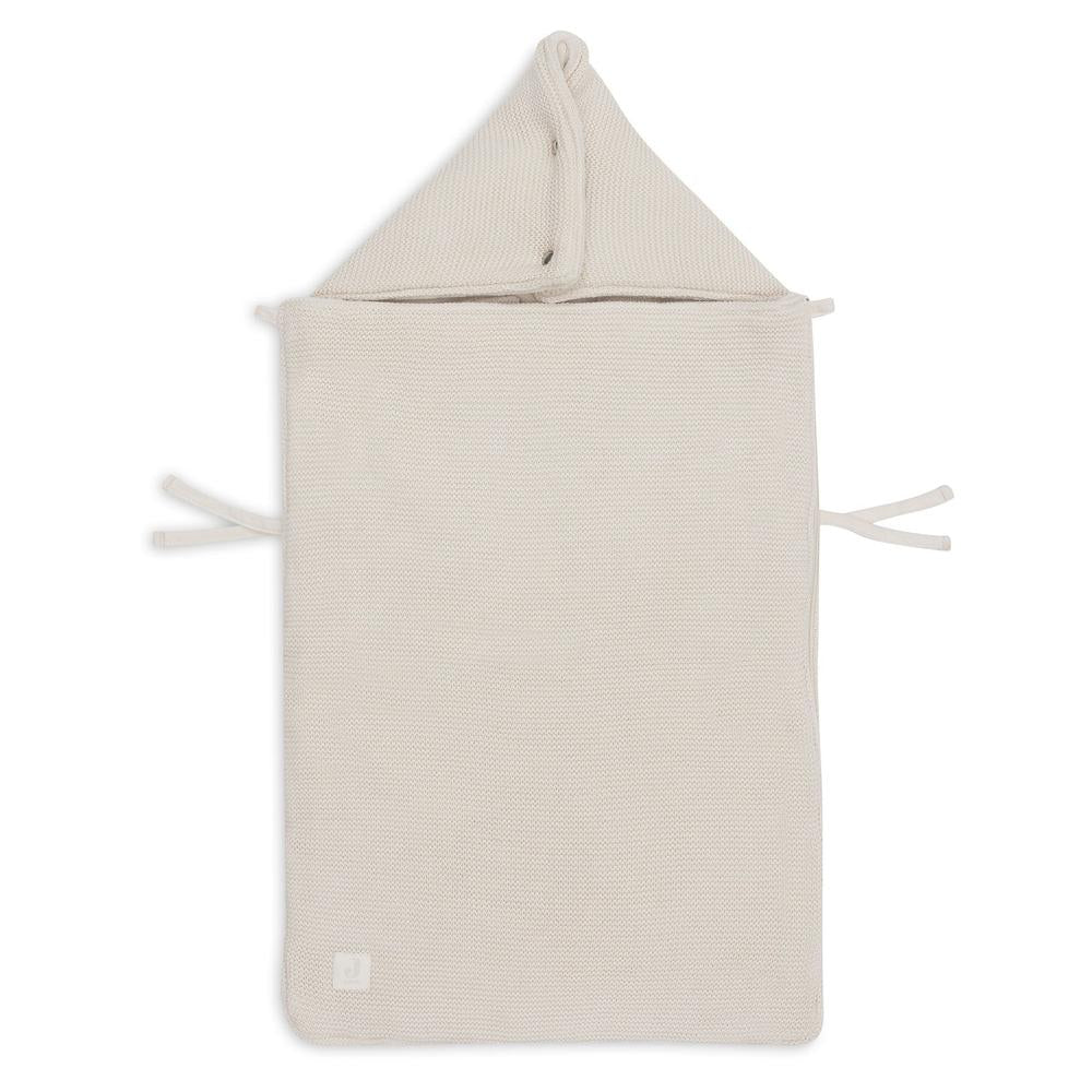 Jollein Voetenzak Basic Knit - Oatmeal-