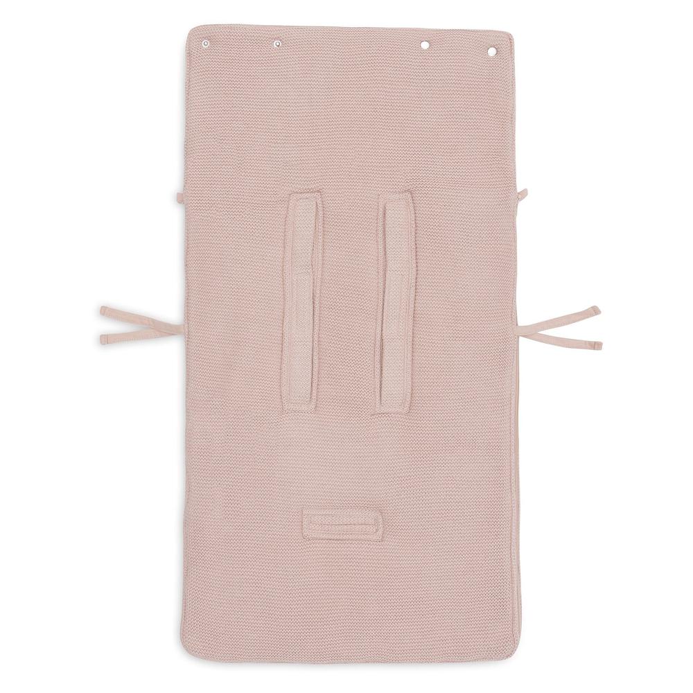 Jollein Voetenzak Basic Knit - Wild Rose-