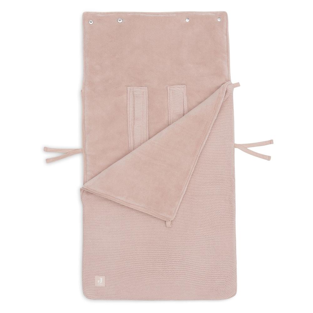 Jollein Voetenzak Basic Knit - Wild Rose-