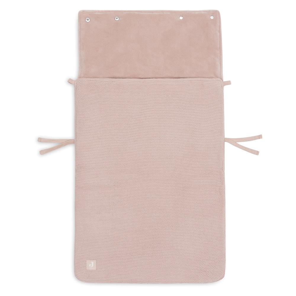 Jollein Voetenzak Basic Knit - Wild Rose-