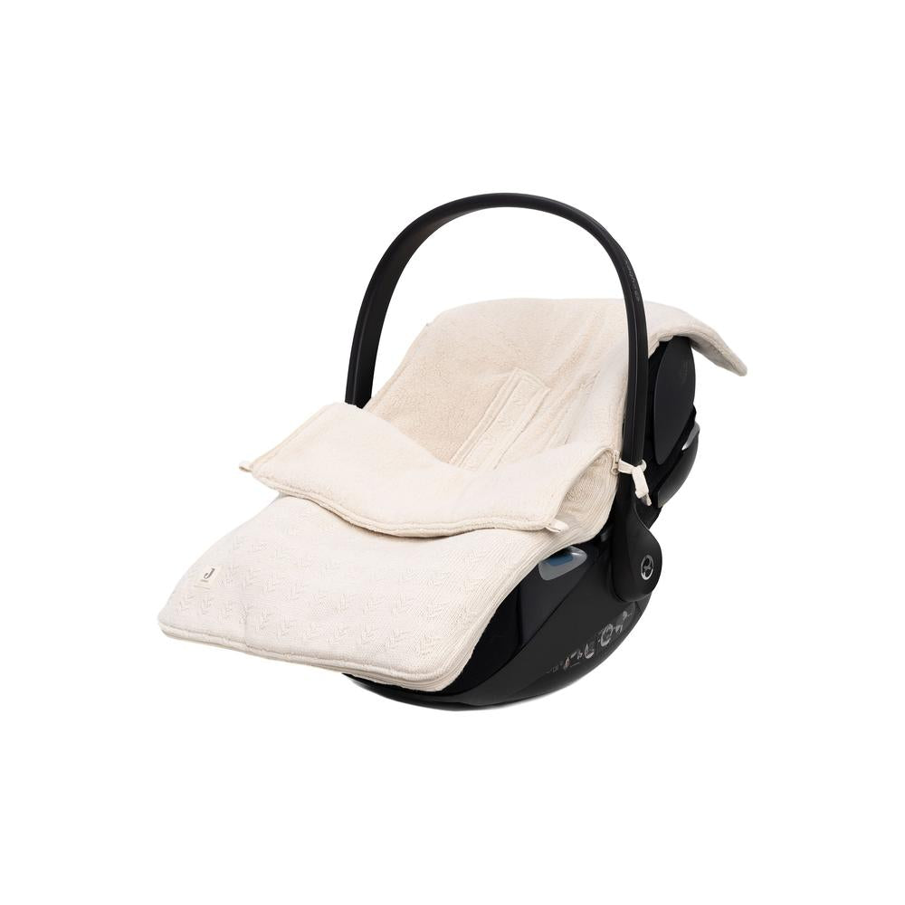 Jollein Voetenzak Grain Knit - Oatmeal-