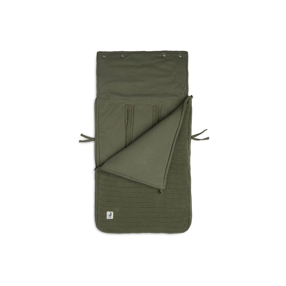 Jollein Voetenzak Pure Knit - Leaf Green-