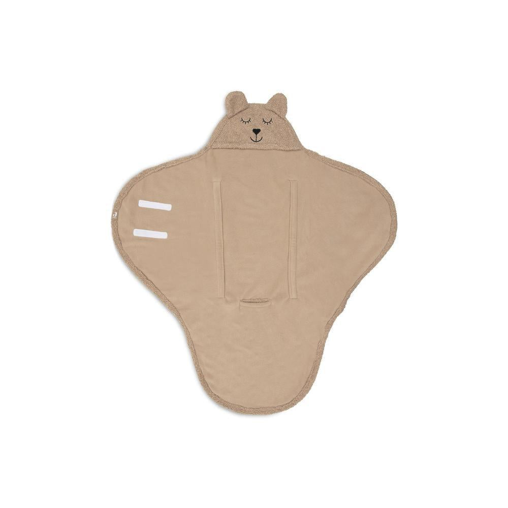 Jollein Wikkeldeken Bear - Biscuit-