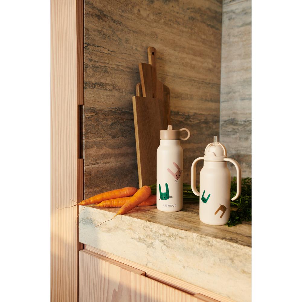 Liewood Falk Water Bottle - Bunny (350ml)-