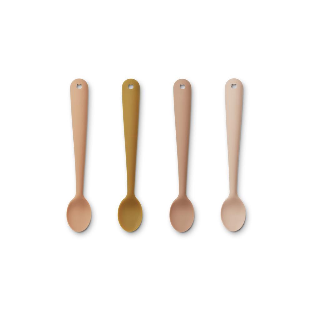 Liewood Siv Feeding Spoon - Tuscany Rose 4-Pack-