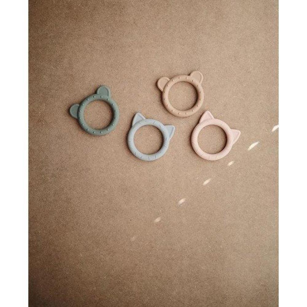 Mushie Bijtring Bear - Dried Thyme-