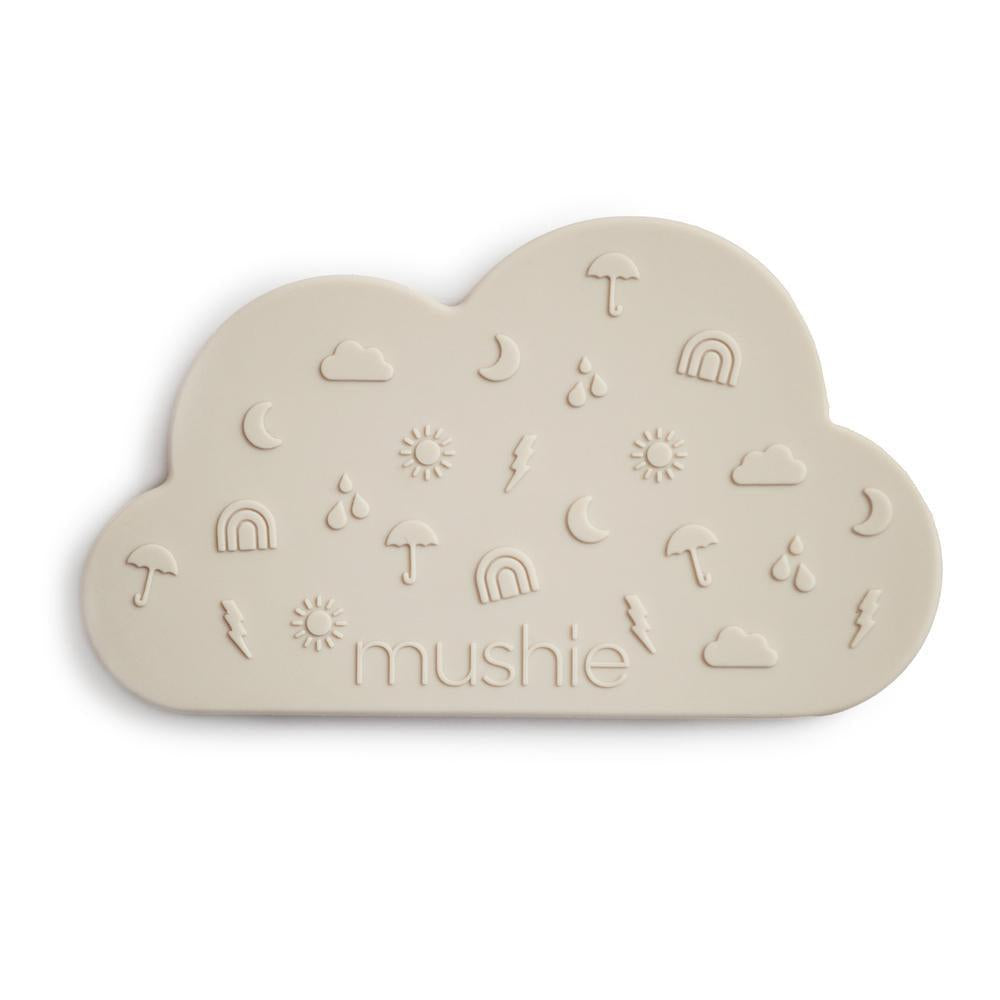 Mushie Bijtring Cloud - Gray-