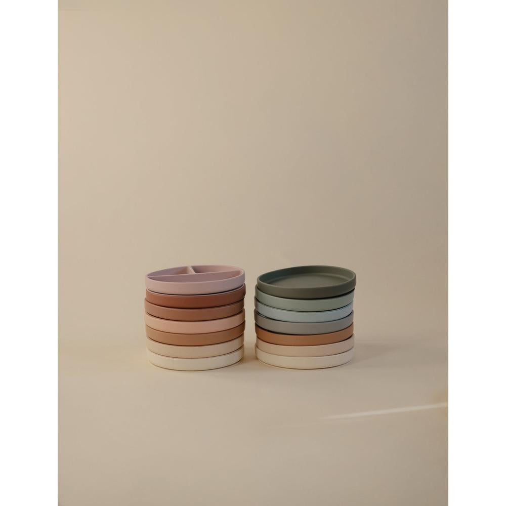 Mushie Siliconen Bord Met Zuignap - Tradewinds-