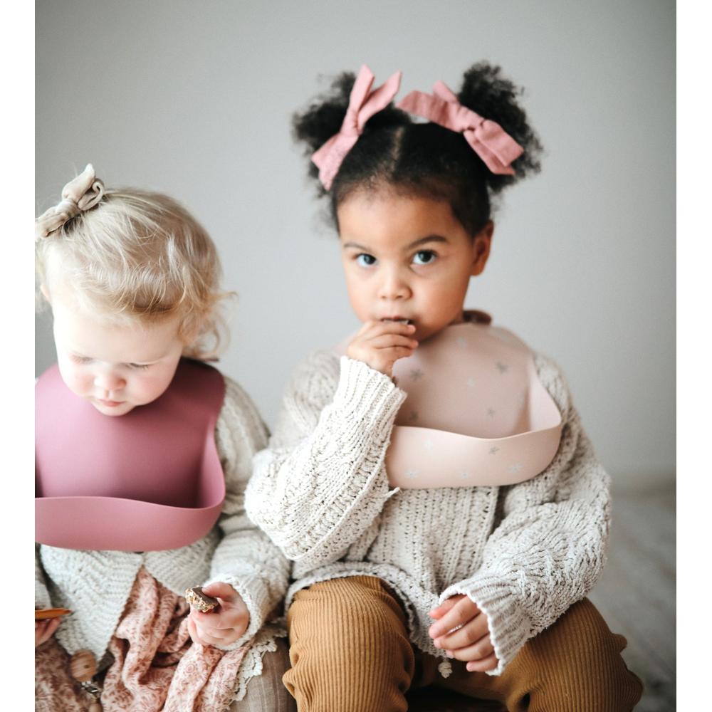 Mushie Siliconen Slabbetje - Circus-