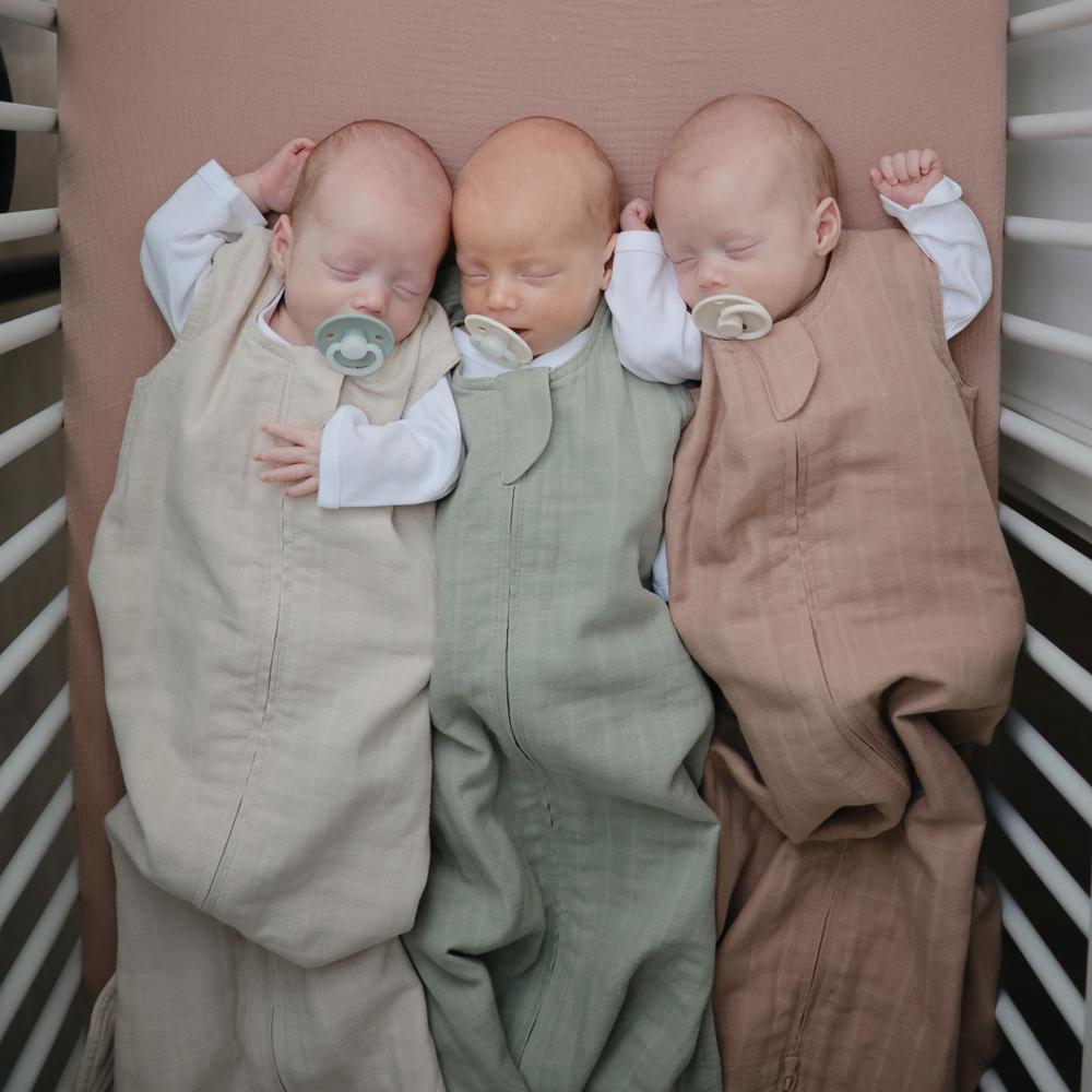 Mushie Slaapzak - Sage-