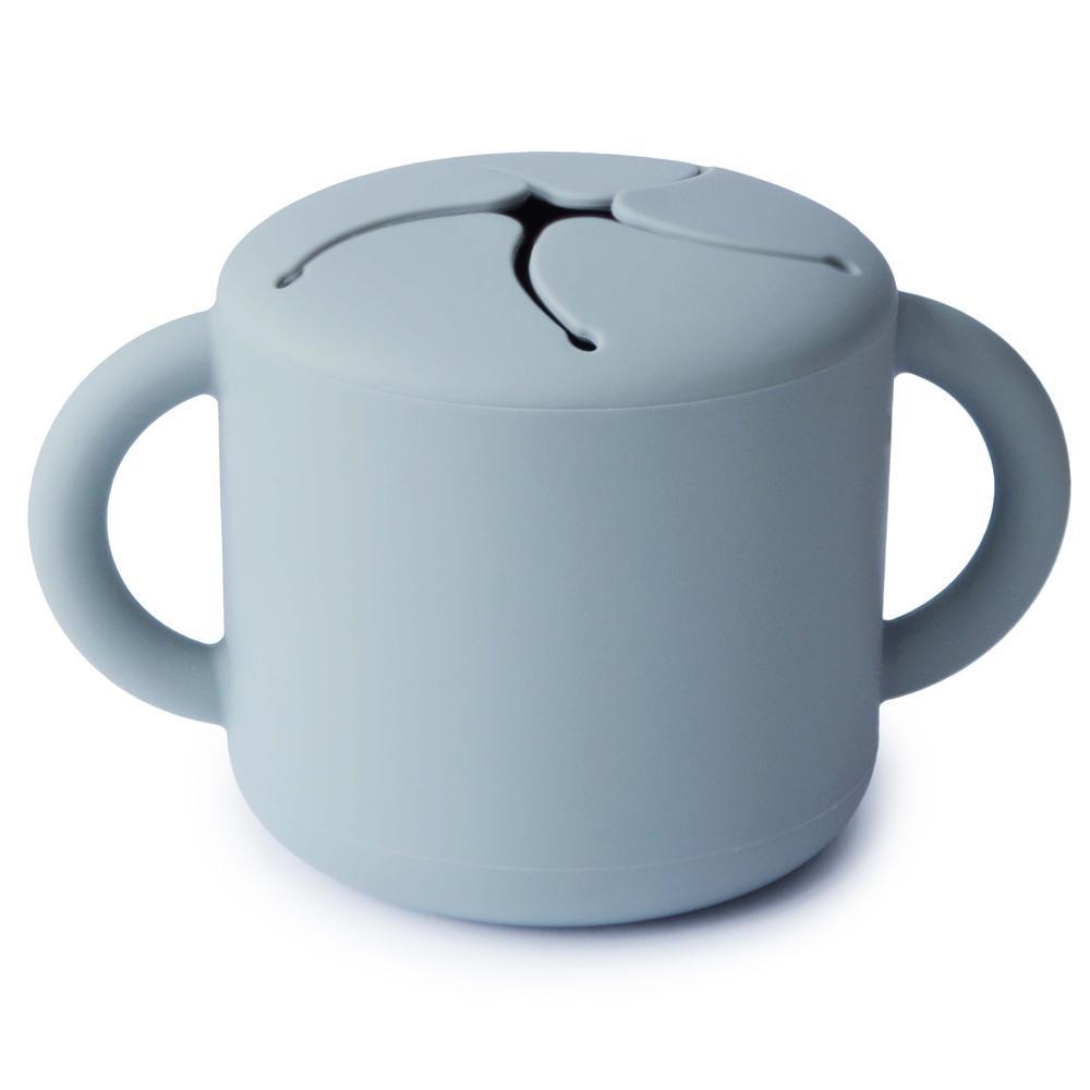 Mushie Snack Cup - Powder Blue-